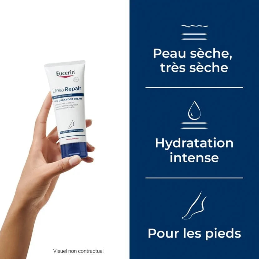 EUCERIN UreaRepair CRÈME PIEDS 10% D'URÉE