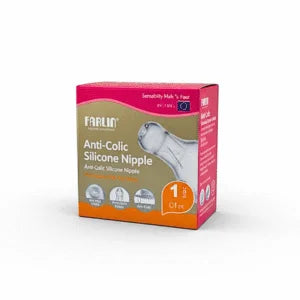 FARLIN TETINE EN SILICONE ANTI-COLIQUE S / 1 PCS
