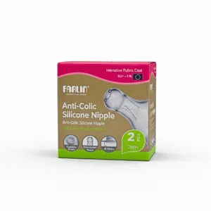 FARLIN TETINE EN SILICONE ANTI-COLIQUE M / 1 PCS
