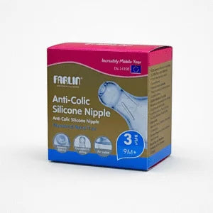 FARLIN TETINE EN SILICONE ANTI-COLIQUE L / 1 PCS