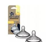 TOMMEE TIPPEE PACK 2 TETINES ADVANCED ANTI COLIC 3M+