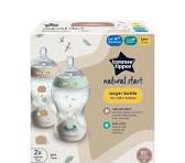 TOMMEE TIPPEE BIB NATURAL *2 DECORES 340ML