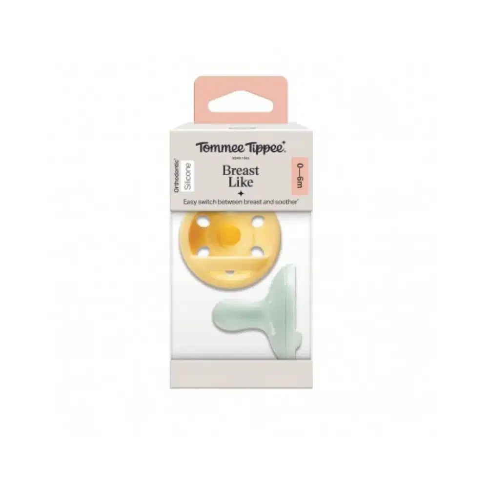 TOMMEE TIPPEE PACK 2 SUC ORTHODONTIC TYPE SEIN 0-6 MOIS
