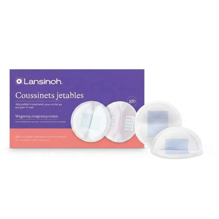 LANSINOH COUSSINETS D'ALLAITEMENT 100UNT