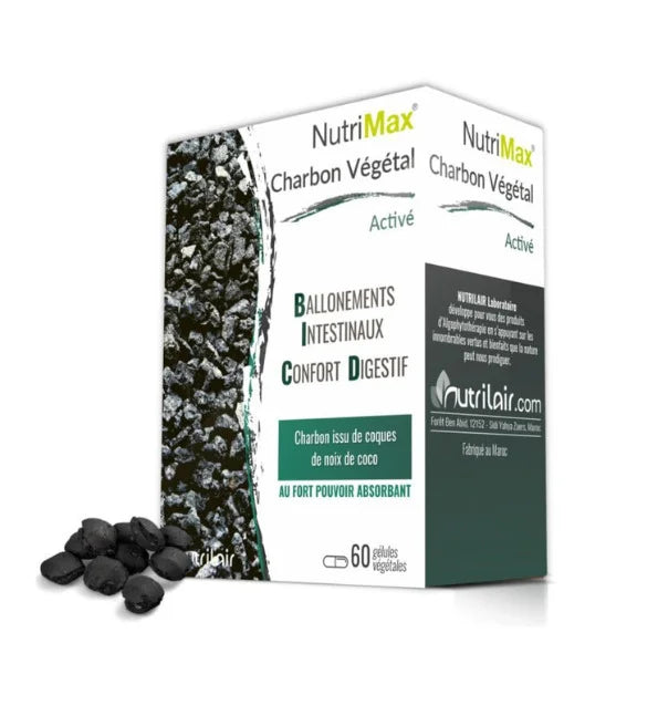 Nutrimax Chabon vegetal active 60 gelules