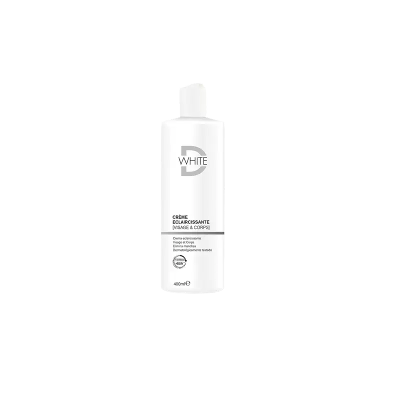 D WHITE CREME ECLAIRCISSANTE VISAGE ET CORPS 400ML