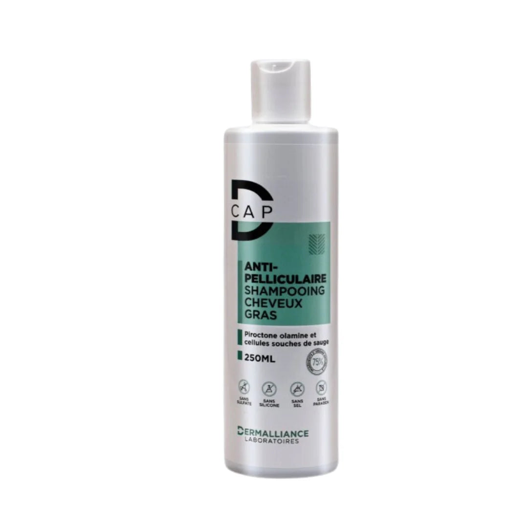 D-CAP ANTI PELLICULAIRE SHP CHEUVEUX GRAS 250ML