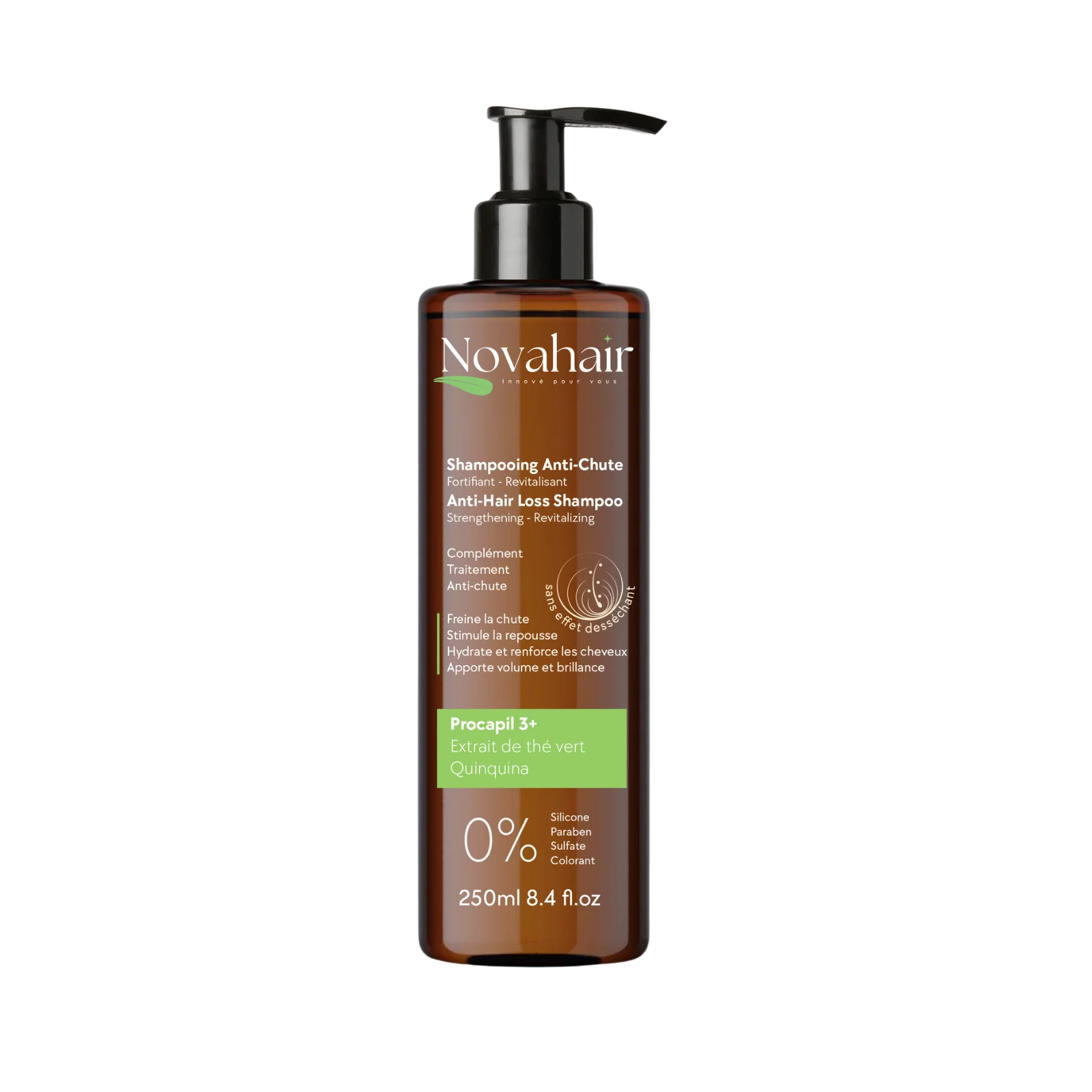 NOVAHAIR SHAMP ANTI-CHUTE 250ML