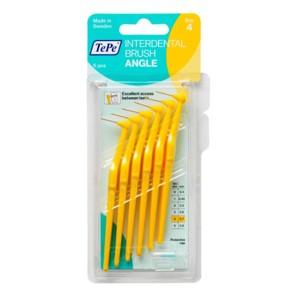 TEPE IDB ANGLE JAUNE 0.7MM TAILLE 4-6PCS