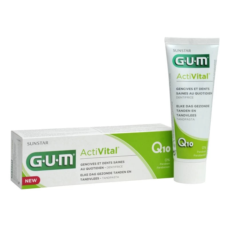 GUM Dentifrice Activital Soin quotidien 75ml /6050