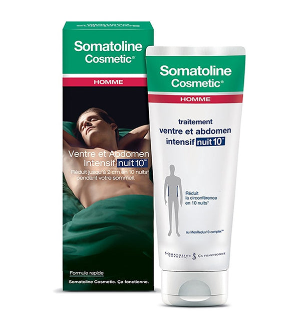SOMATOLINE HOMME TRAITEMENT VENTRE ET ABDOMEN 10 NUITS 250ML
