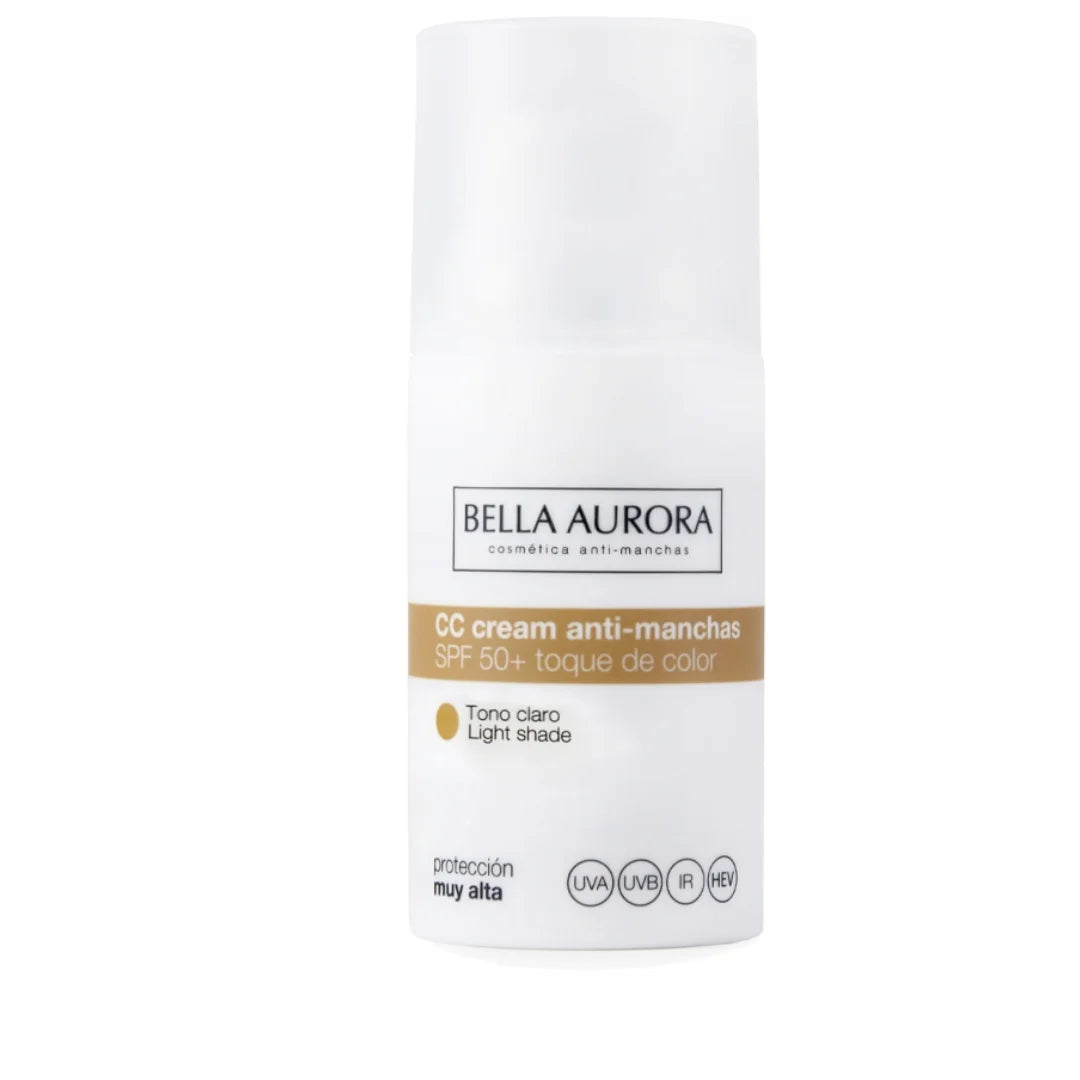 BELLA AURORA CC CREME ANTI TACHES TEINTE CLAIRE SPF50+30ML