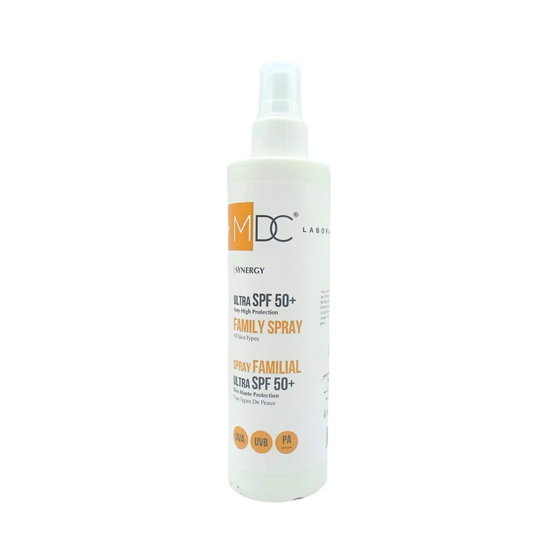MDC SYNERGY SPRAY FAMILIAL ULTRA SPF50+ 200ML