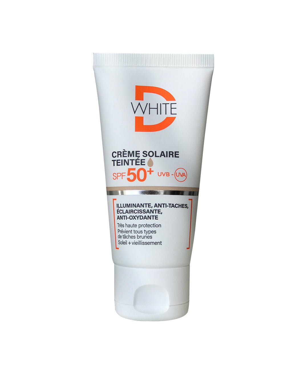 D-WHITE CRÈME SOLAIRE TEINTEE SPF50+ 50 ML