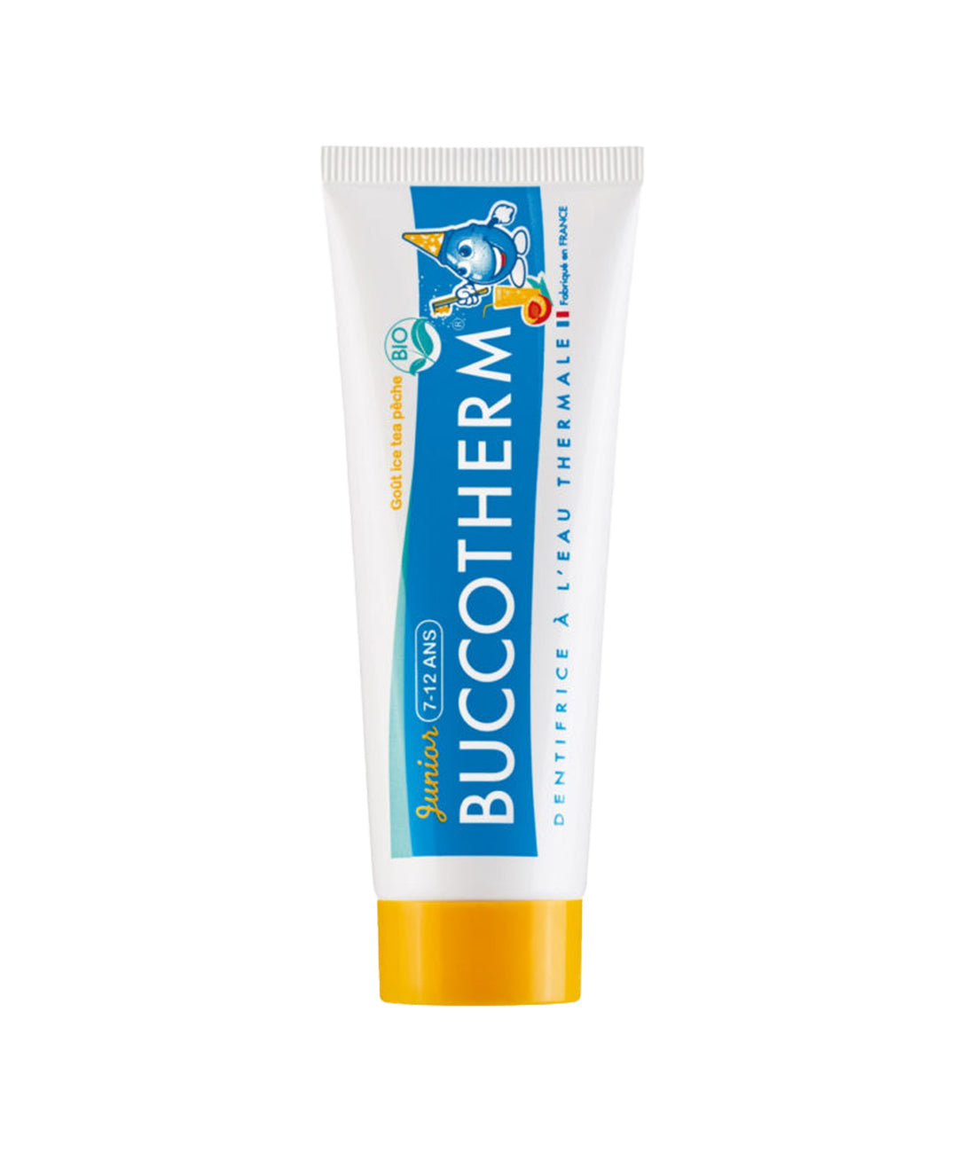 BUCCOTHERM DENTIFRICE JUNIOR 7-12 ANS GOUT ICE TEA PECHE 50 ML