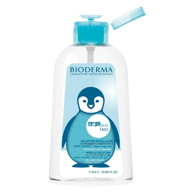 ABCDERM H2O Solution Micellaire Pompe Inversée - 1L