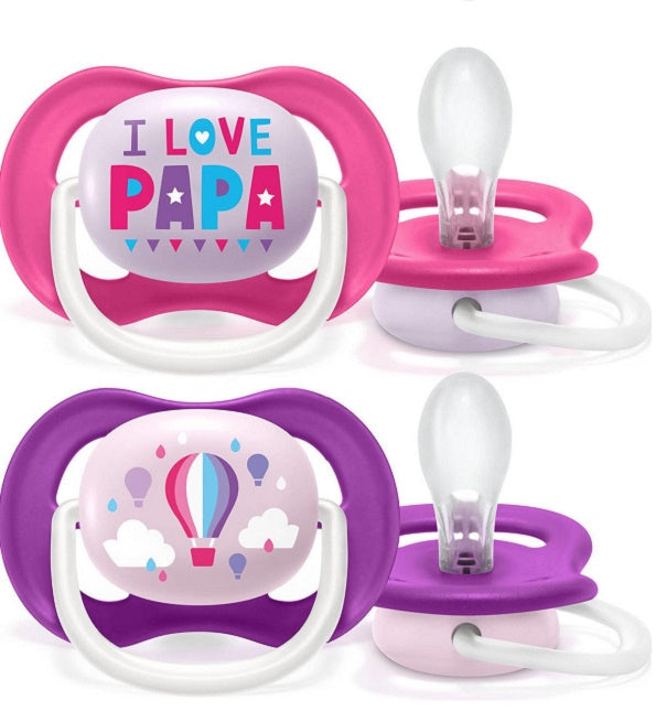 AVENT 2SUC ORTHO ULTRA AIR HAPPY 6_18 M GIRL