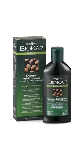 BIOKAP - SHAMPOING USAGE FREQUENT A L'AMANDE DOUCE 200 ML
