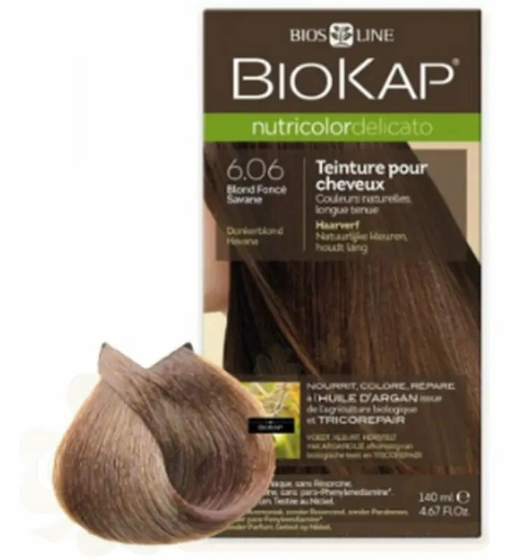 BIOKAP NUTICOLOR DELICATO 6.06 140ML