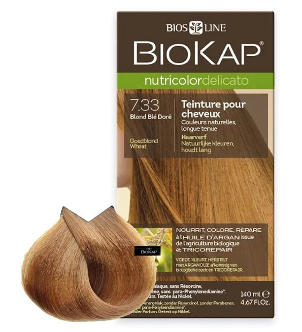 BIOKAP NUTRICOLOR DELICATO 7.33 140ML