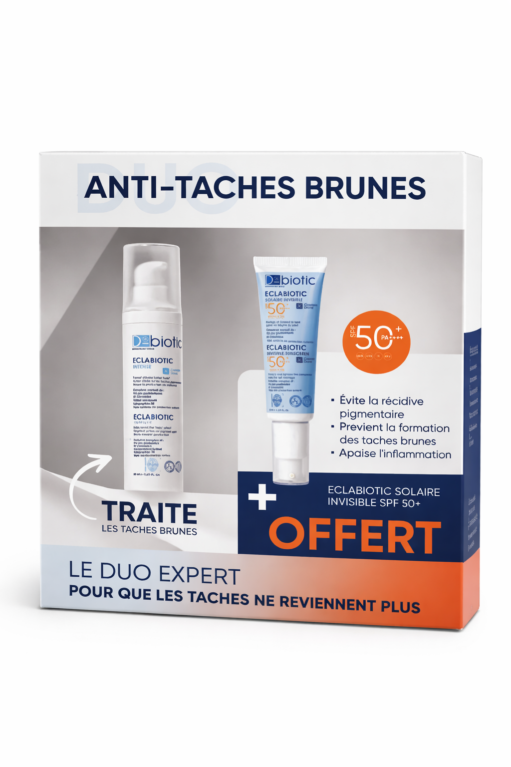 D-BIOTIC PACK DUO ANTI TACHE BRUNES INVISIBLE