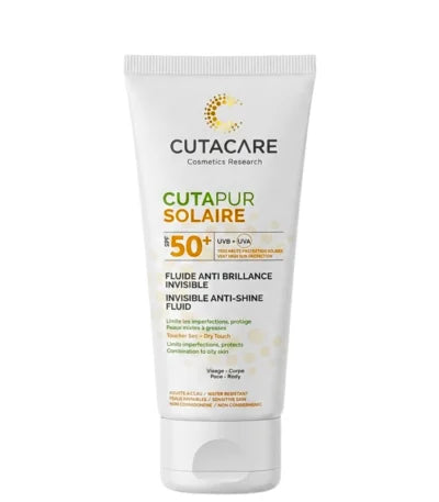 CUTACARE CUTAPUR FLUIDE ANTI BRILLANCE INVISIBLE SPF 50+ 50ML