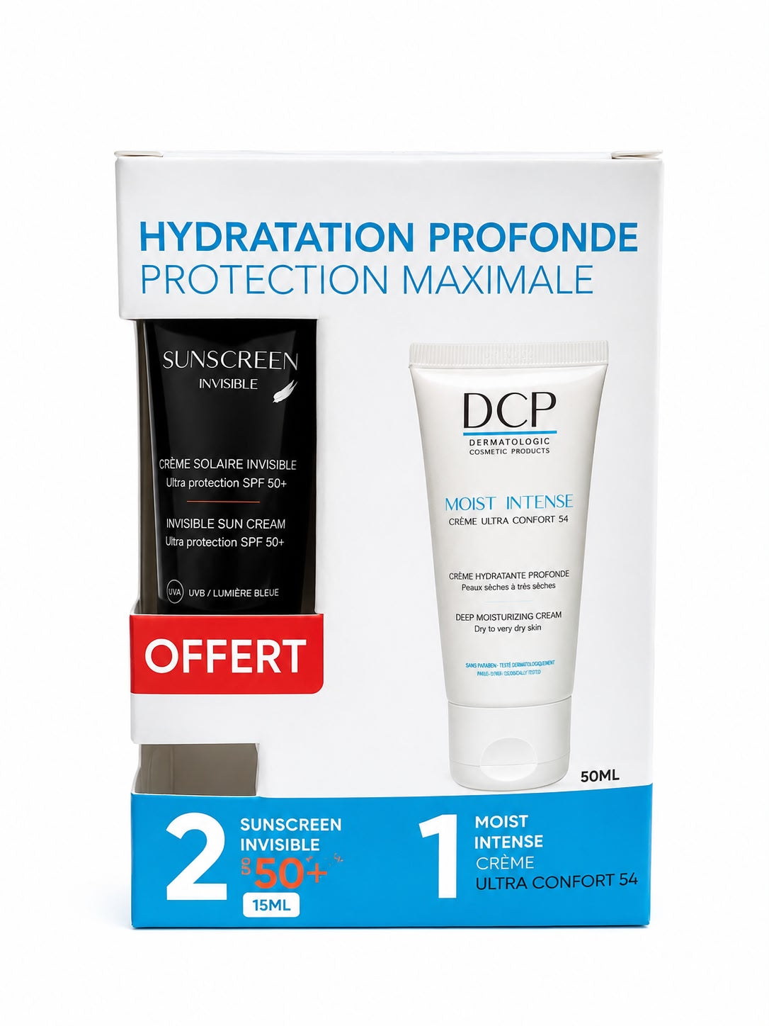 DCP PACK MOIST INTENSE +SUNSCREEN 15ML