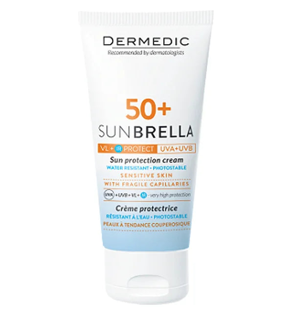 DERMEDIC SUNBRELLA CREME SPF 50+50ML /PEAU SENSIBLES