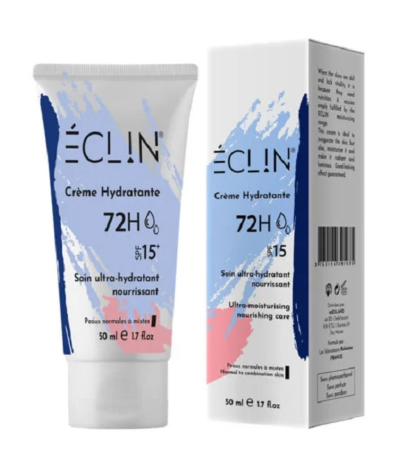 ECLIN CREME HYDRATANTE 72H PEAUX SECHE