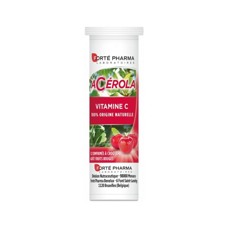 FORTE PHARMA ACEROLA 24 COMPRIMES