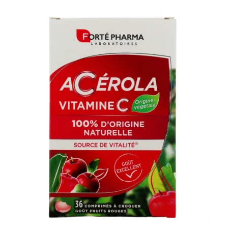FORTE PHARMA ACEROLA VITAMINE C A CROQUER 36CP