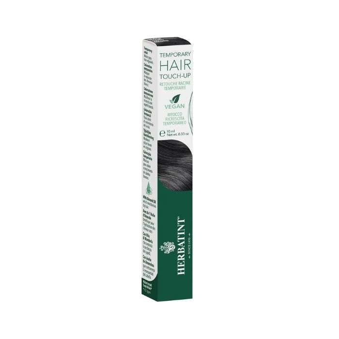 HERBATINT MASCARA RETOUCHE CHEVEUX BLANC COULEUR NOIR