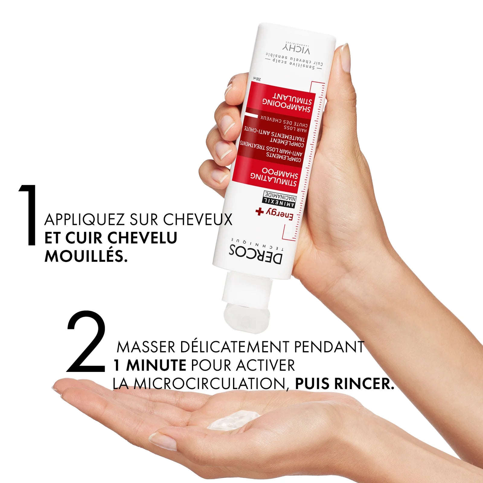 Vichy Dercos Technique ENERGY+ Shampooing Stimulant Anti-Chute | 200ml