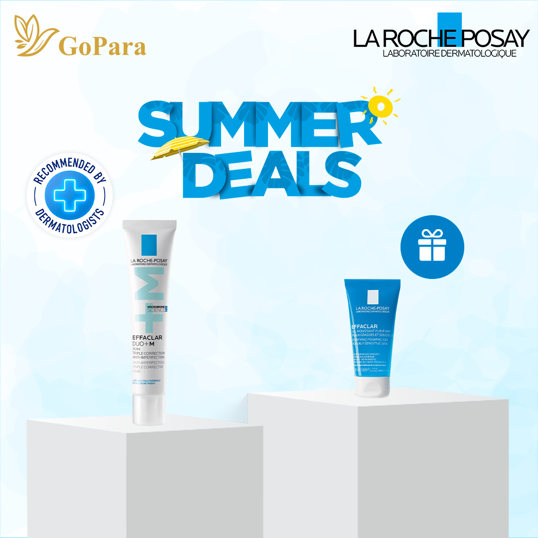 SUMMER DEALS LA ROCHE POSAY : La Roche-Posay Effaclar Duo+M Soin Triple Correction Anti-Imperfections | 40 ml