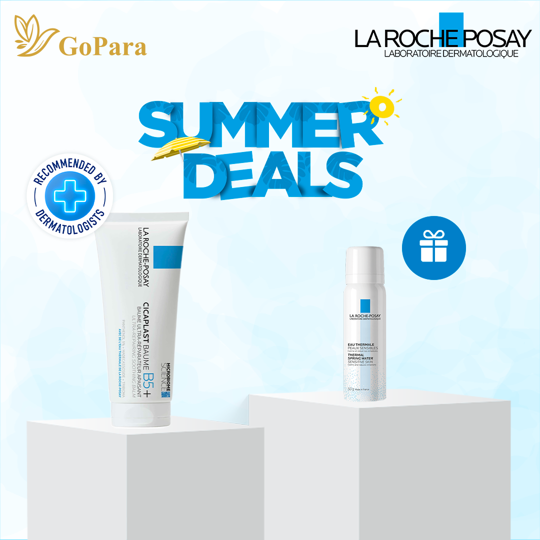 SUMMER DEALS LA ROCHE POSAY : Cicaplast Baume B5 100 ml+ eau thermale offerte