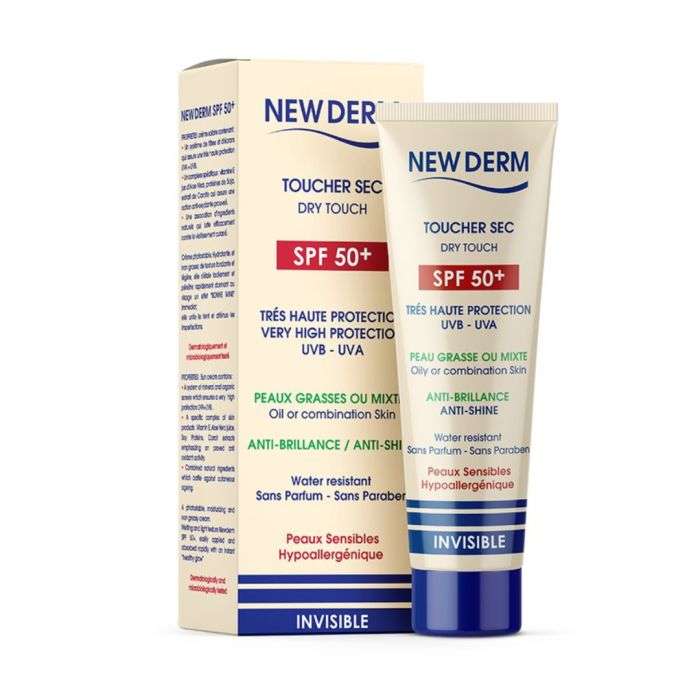 NEW DERM ECRAN TOUCHER SEC TEINTE