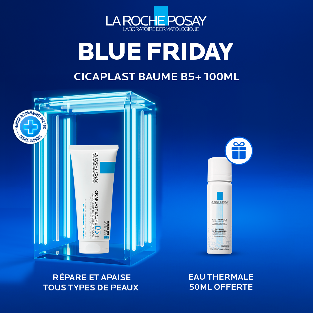 La Roche-Posay Cicaplast Baume B5+ Crème Ultra-Réparatrice Apaisante | Peaux fragiles | 15mL