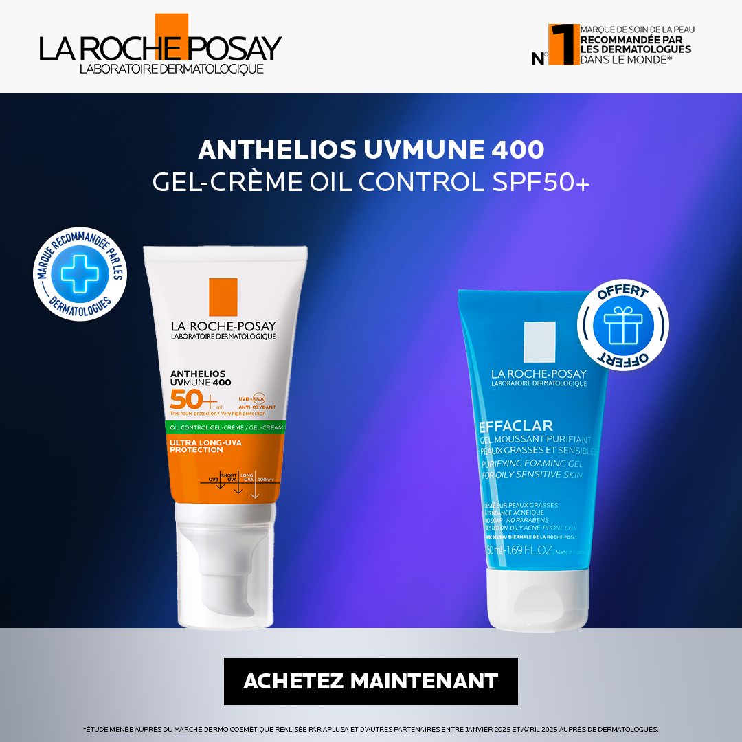 Offre Exclusive – Anthelios Oil Control + Effaclar Gel moussant