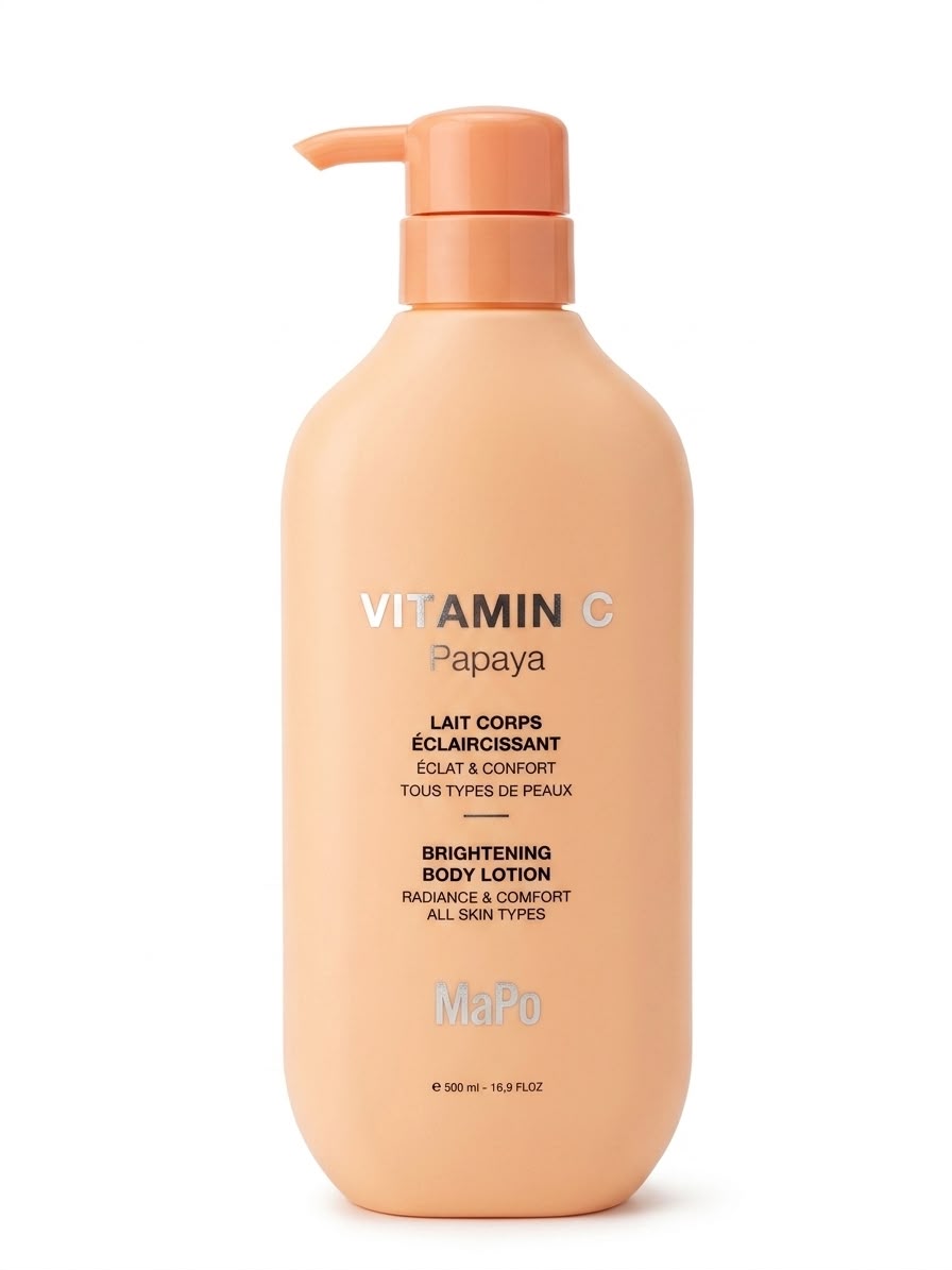 MAPO LAIT CORPOREL ECLAIRCISSANT A LA VITAMINE C (PAPAYA) 500ml