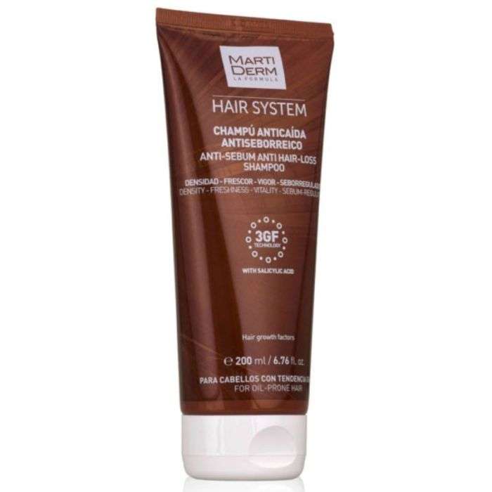 MARTIDERM HAIR SYSTEM SHP ANTI-SEBUM 200ML