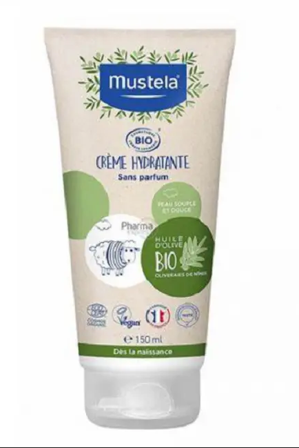 MUSTELA BIO Crème Hydratante Sans Parfum150ml