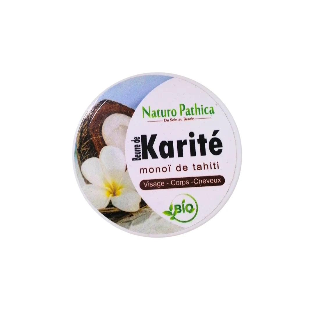 NATURO.P BEURRE DE KARITE MONOI DE TAHITI 250G