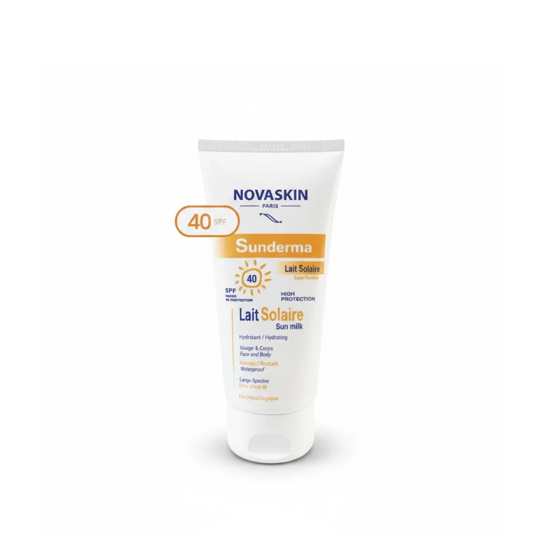 NOVASKIN SUNDERMA LAIT SOLAIRE SPF 40