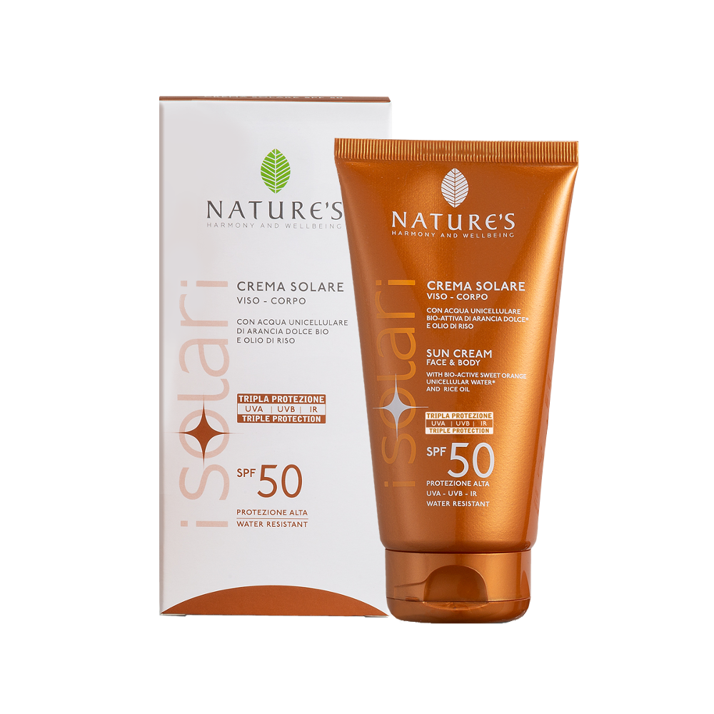 Natures Isolari Ecran Solaire Visage & Corps Spf50 150ml