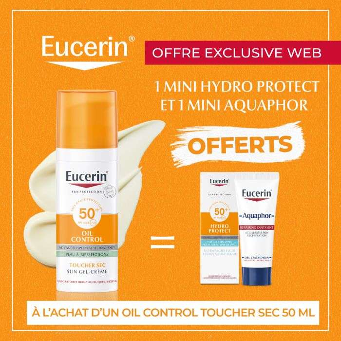 EUCERIN SUN TOUCHER SEC GEL CREME +HYDRO PROTECT+AQUAPHOR