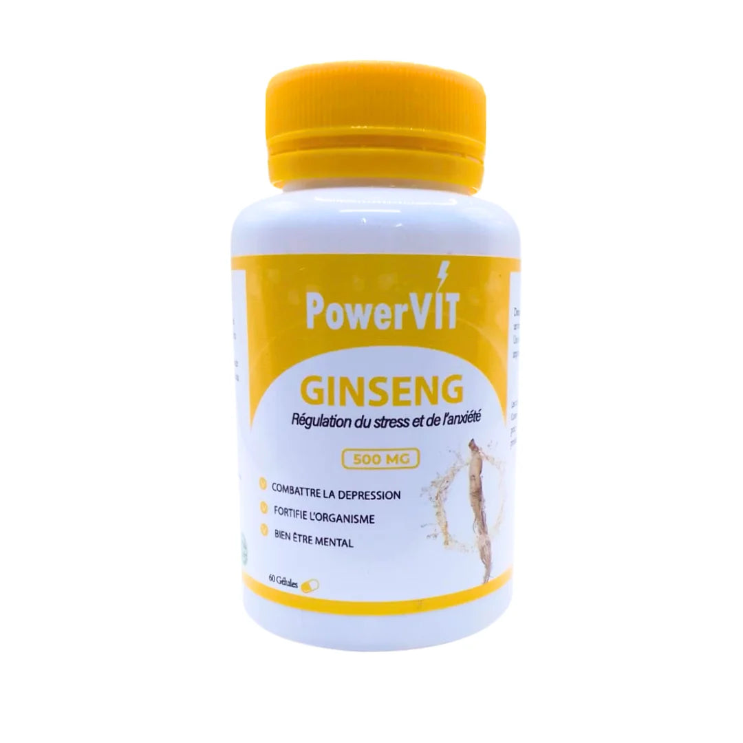 POWERVIT GINSENG 60 GELULES
