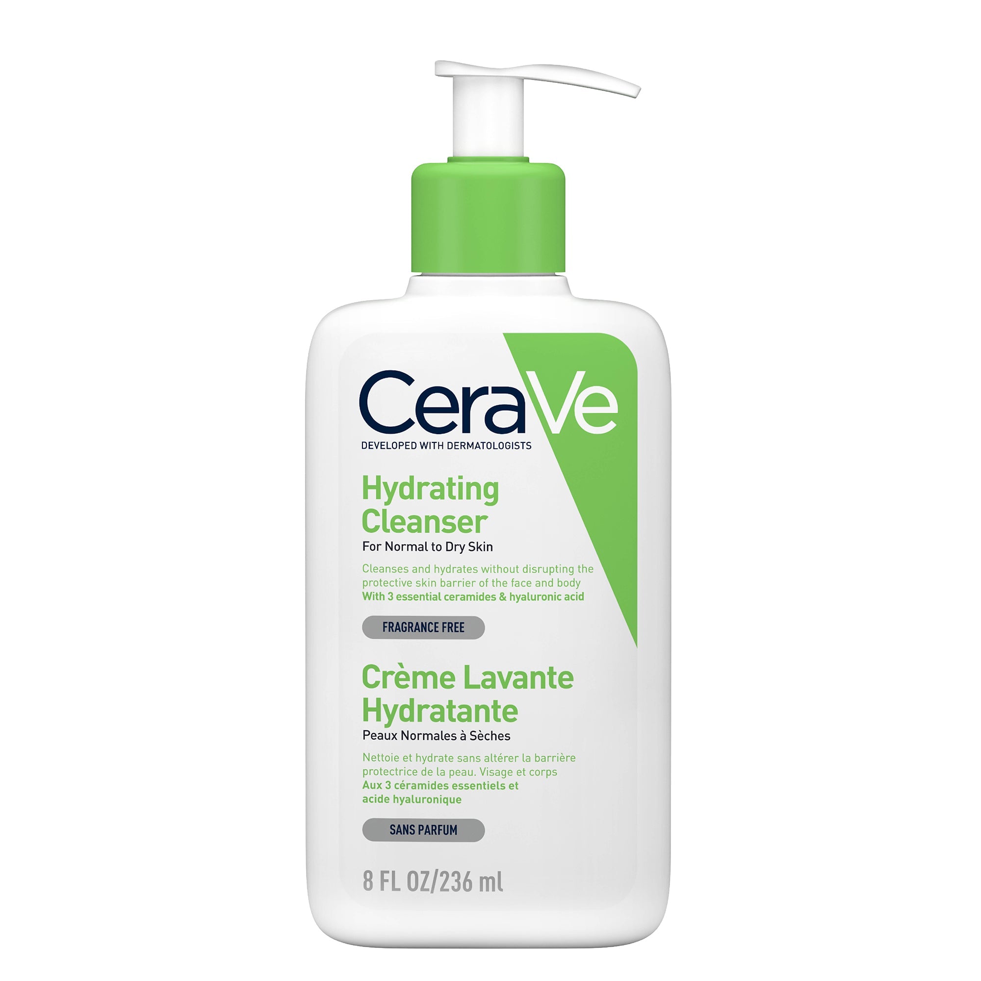 CeraVe – Crème Lavante Hydratante – 236 ml