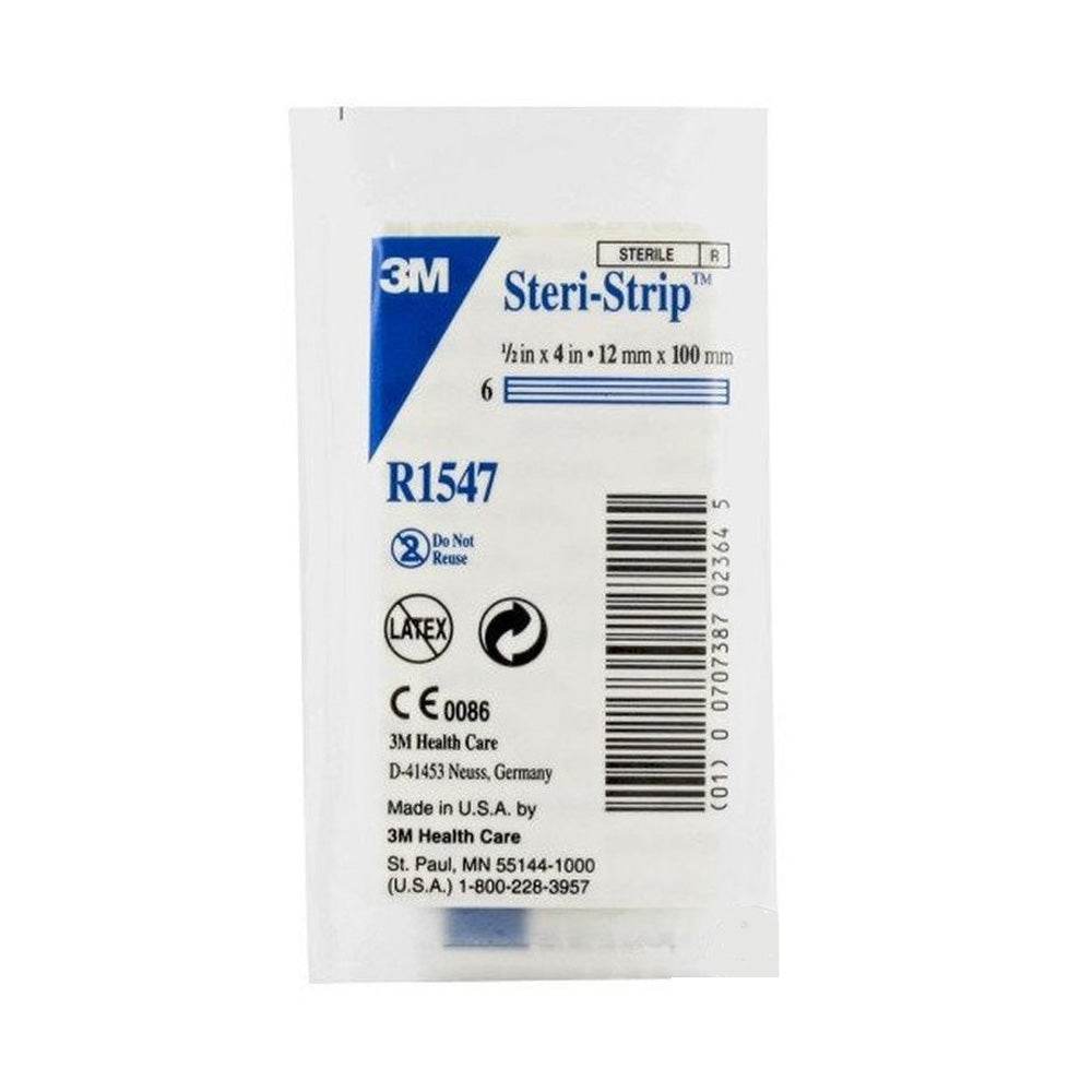 3M STERI-STRIP 12MM*100MM BLEU (BTE 50)