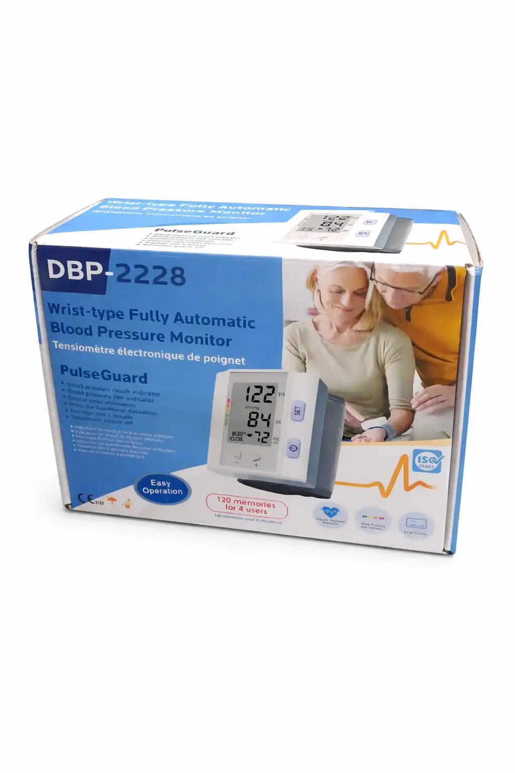 Tensiomètre Électronique de Poignet DBP-2228 – Mesure Facile et Précise