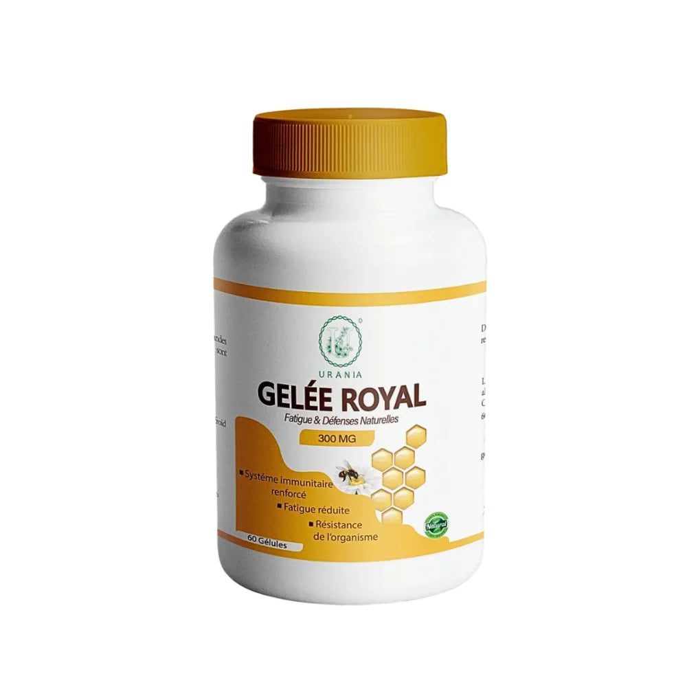 URANIA GELEE ROYAL 60GELULES 300MG